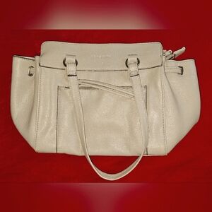 White women's Liz Claiborne shoulder bag